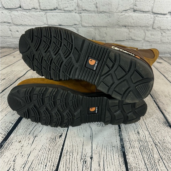 CARHARTT HERITAGE WATERPROOF 11" STEEL TOE WELLINGTON 13.0 - Picture 4 of 6